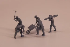 Peddinghaus 3 D Druck 1/72 72F027 5 Deutsche Pioniere