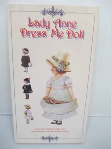 Lady Anne Dress Me Doll Set 1989 Mamelok England  - Picture 1 of 12