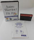 Astro Warrior / Pit Pot Sega Master System Oryginalne opakowanie Pudełko Instrukcja gry Instrukcja