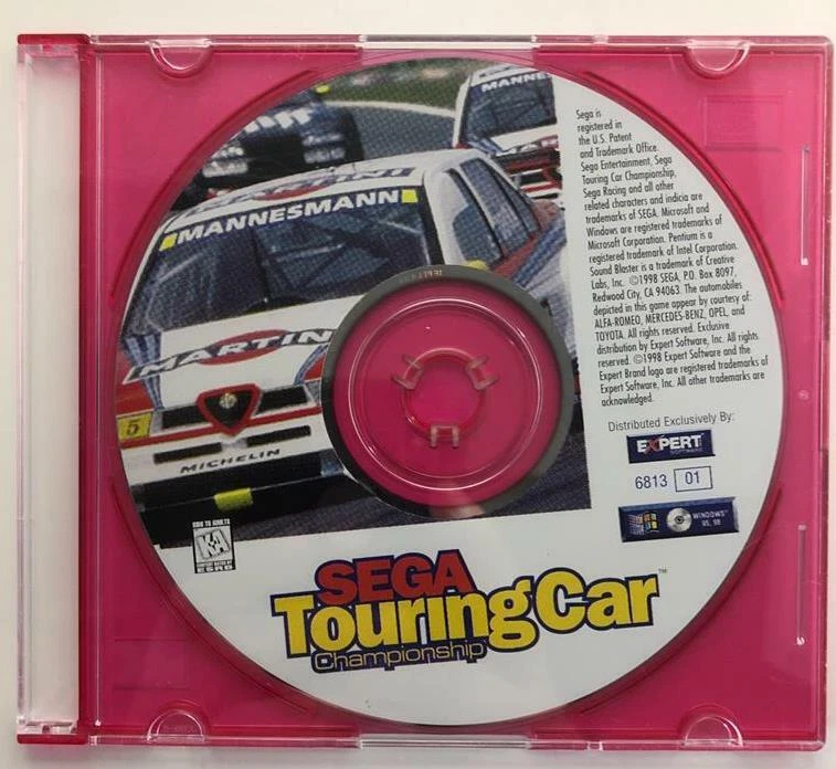 Sega Touring Car Championship PC Game Expert Software Windows 95,98 - Image 1 of 1