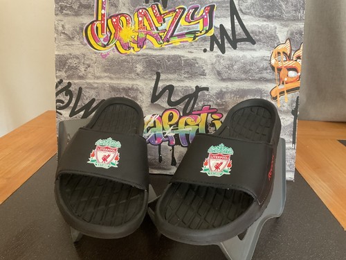Infradito uomo REEBOK Liverpool FC CALCIO SLIDERS UK 11 nero ??