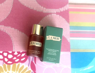 La Mer The RESURFACING Tratamiento La Loción Exfoliante 0.17 oz / 5 ml ~Auténtico Foto 1 de 4