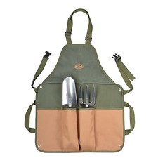 ' GARTENSCHÜRZE MIT 2 GARTENGERÄTEN ' GARTENWERKZEUG SCHÜRZE TASCHE WERKZEUG