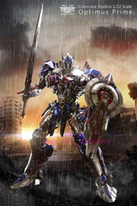 Figura de acción Comicave 1/22 Knight Optimus Prime aleación versión led modelo stock - Imagen 1 de 8