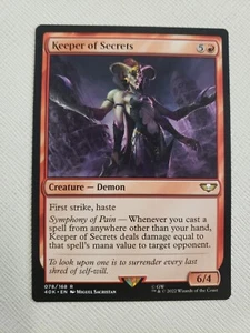 Keeper of Secrets Warhammer Rare Magic the Gathering MTG LP - Bild 1 von 1