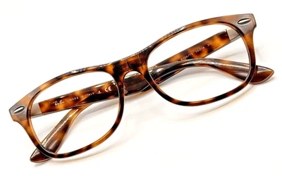 Ray-Ban RB4223 Glasses Unisex Brown Tortoise Folding 55mm Italy FRAME ONLY - Image 1 of 4
