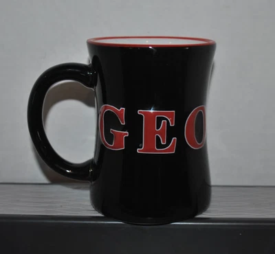VTG Georgia Bulldogs 3D Ceramic Coffee Tea Mug Cup Football UGA NCAA Go Dawgs - Image 1 of 4