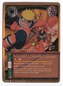 2002 Masashi Kishimoto Naruto Jutsu - Naruto Uzumaki Barrage # 085 Foil - Bild 1 von 2