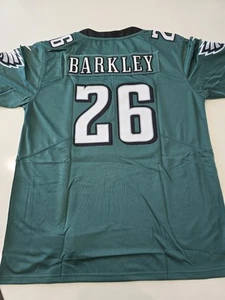 SAQUON BARKLEY #26 Philadelphia Eagles Midnight Green Jersey Men's Size Medium - Picture 1 of 6