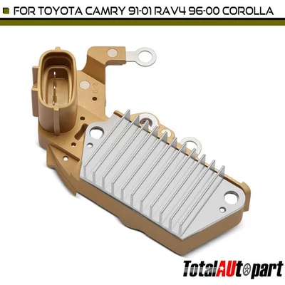 Alternator Voltage Regulator for Toyota Corolla Camry 1991-2001 RAV4 96-00 14.6V - Image 1 of 4