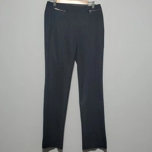 Worthington Hose Damen Größe 6 Schwarz Dünner Stoff Modern Fit - Bild 1 von 7