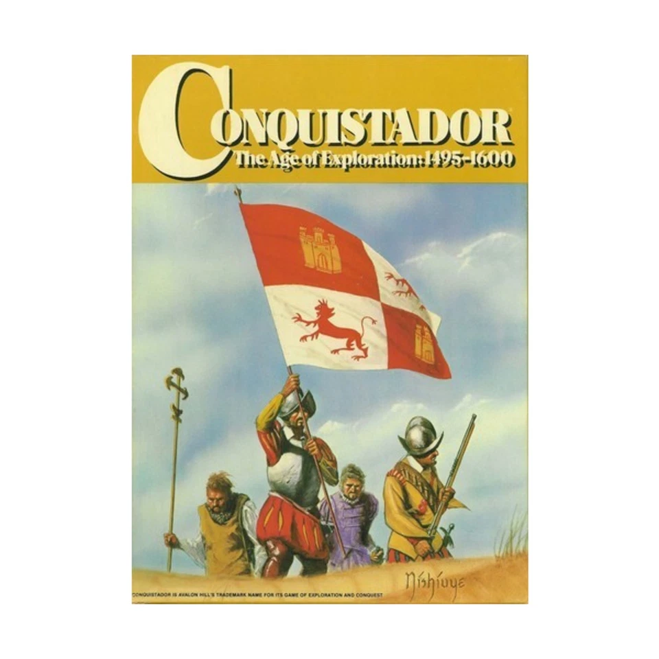Caja Avalon Hill War Games Conquistador Fair/EX Foto 1 de 1