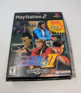 Time Crisis II 2 + Guncon Completo CIB Caja Grande Edición Especial PS2 Playstation 2 - Imagen 1 de 13