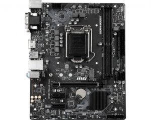 Placa madre MSI H310M PRO-M2 PLUS Intel H310 LGA 1151 DDR4 m-ATX M.2 VGA Core - Imagen 1 de 4
