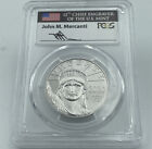 2020 PCGS MS70 Statue Of Liberty Platinum First Day Of Issue John M Mercanti