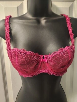 Sujetador Mujer Chantelle Sin Forro Con Aros Color Frambuesa Talla 34C BONITO Estilo 3855 Foto 1 de 4