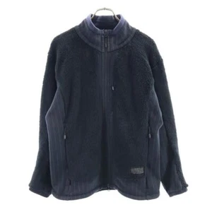 uniform experiment made in Japan Fleece jacket 2 Navy system Men's - Picture 1 of 9