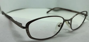 Genny Eyeglasses 740-B 5377 Brown 53/17/135 Women’s Frames - Picture 1 of 12