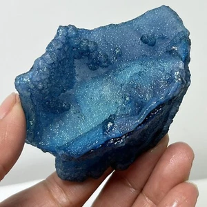 New blue crystal mineral specimen found 57* - Picture 1 of 8