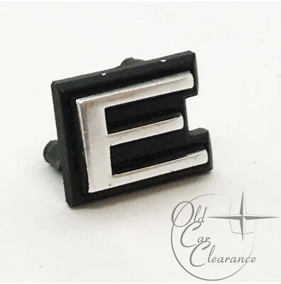 1966-1967, 1969 Lincoln Continental Front Header Letter "E" (C6VY16606G) NOS - Image 1 of 2