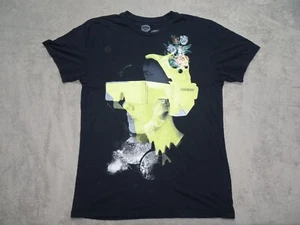 Pop Deck T Shirt Head Trip Artsy Thought Evoking Large Black Popdeck - Picture 1 of 10