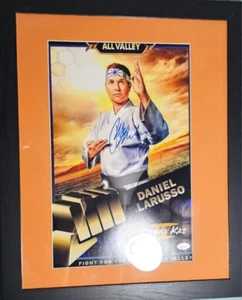 Ralph Macchio Karate Kid Signed Framed 11x17 Photo Cobra Kai JSA COA AU29533 - Picture 1 of 3
