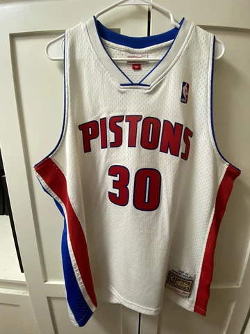 Rasheed Wallace 2004 Detroit Pistons Mitchell & Ness Jersey XL Cover