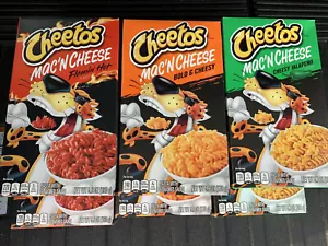 (6) Cheetos Mac 'n Cheese Flamin Hot, Cheesy Jalapeño And Bold And Cheesy - NEU! - Bild 1 von 1