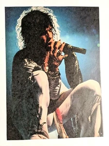 AEROSMITH / STEVEN TYLER LIVE / BARRACUDA / MAGAZINE FULL PAGE PINUP CLIPPING - Picture 1 of 2