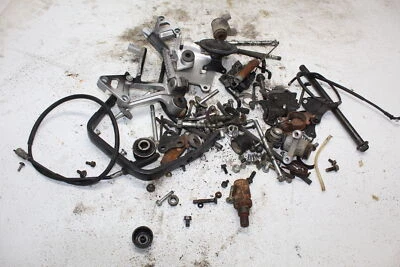 88-97 KAWASAKI NINJA 600R ZX600C PARTS AND HARDWARE LOT - Image 1 of 4