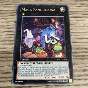 MAGA FANNULLONA Rara in Italiano CBLZ-IT053 YUGIOH 1 EDIZIONE - Picture 1 of 2