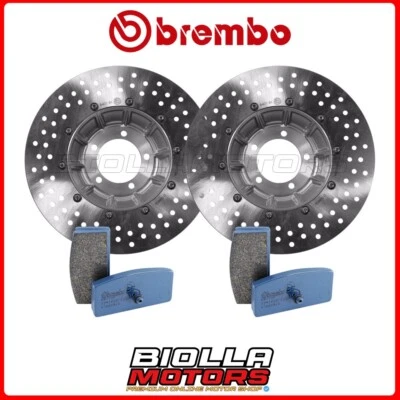 KIT PASTIGLIE + DISCHI BREMBO BMW R 100 S 1000 1977 ANTERIORE [15 - Fisso] 2x07G Foto 1 de 4