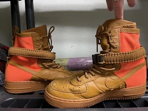 Nike Men's Air Force 1 SF Special Forces QS | Desert Ochre Size 9 - Picture 1 of 3