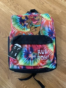 Exclusive Scooby-Doo x BioWorld Backpack Bag Tie-Dye Scooby Snacks Limited - Picture 1 of 7