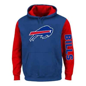 Buffalo Bills NFL Fanatics Men's Big & Tall Hoodie - Picture 1 of 8