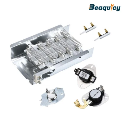 279838 Dryer Heating Element & 3977767 & 3392519 & 3387134 & 3977393 Thermostat - Image 1 of 4