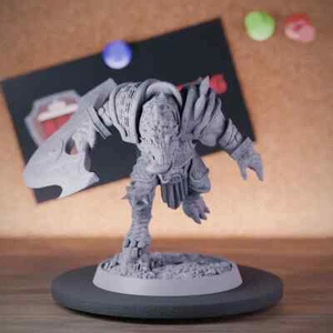 Sobek Miniature Fighter Mini Dungeons and Dragons 5e DnD TTRPG Pathfinder - Picture 1 of 8