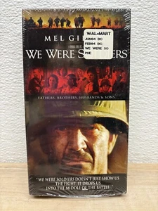 Vtg 2002 We Were Soldiers VHS Movie With Mel Gibson And Madeleine Stowe - Sealed - Picture 1 of 7
