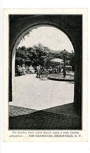 Bronxville NY - PATIO JARDÍN EN HOTEL GRAMATAN - Postal - Imagen 1 de 1