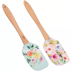 2pcs Cake Cream Spatula Silicone Cake Scrapers Cake Accessories Butter Scrape... - Picture 1 of 9
