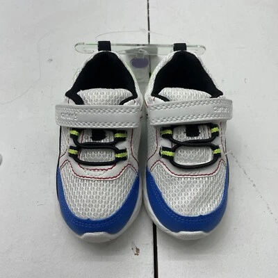 Tênis Carters Branco Sawyer Sem Lacre Malha Sapatos Casuais Criança Meninos Tamanho 6 NOVO - Imagem 1 de 4