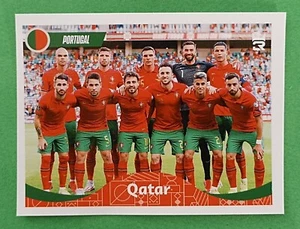 2022 3R Qatar World Cup FIFA #331 PORTUGAL SOCCER TEAM Sticker RONALDO - Picture 1 of 2