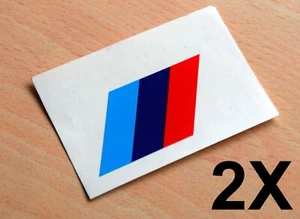 2X STICKER M REAR BADGE FOR BMW M3 E92 E93 E90 - Picture 1 of 1