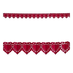 WIDMANN 95739 widmann festone cuore rosso 4mt ignifugo - Foto 1 di 1