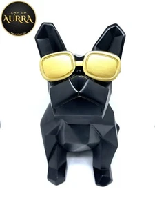 French Bulldog Black Color Tissue Napkin Holder Figurine Novelty Creative Decor - Picture 1 of 9