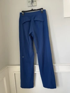 Lululemon Mens Royal Blue Sweatpants Drawstring Casual Size M Tall - Picture 1 of 9