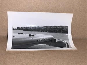 United States Military Busses Black & White Photo 1950’s - Picture 1 of 2