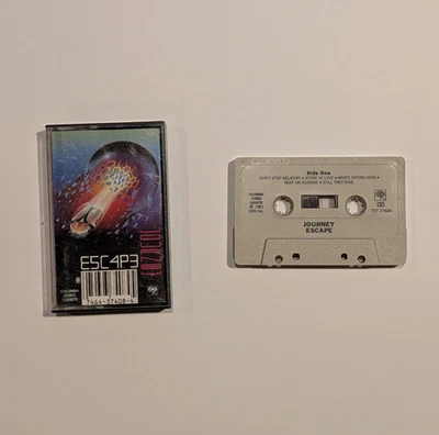 JOURNEY - Escape, Vintage Tape (Cassette, Album) 1981 Columbia Recs [TCT 37408] - Image 1 of 4