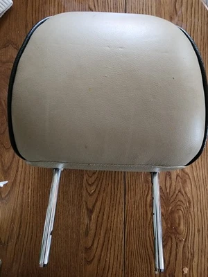  Reposacabezas Toyota Venza. Parte trasera 2009-14 cuero tostado/beige OEM solo 34,99 sin usar Foto 1 de 2