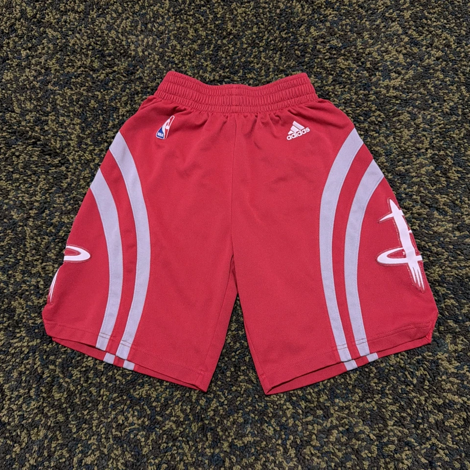 Adidas Houston Rockets NBA Swingman Basketball Red Shorts Mens Size Small - Image 1 of 4